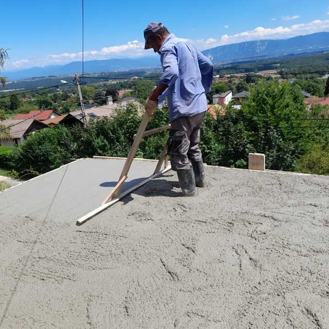 Chantier maçonnerie terrassement - ORNEX